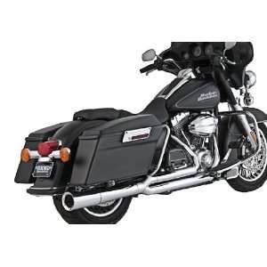 Vance & Hines 2 into 1 Pro Pipe Chrome Exhaust for Harley 2009 Touring 