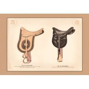  Kilgore Saddles #2 24X36 Giclee Paper