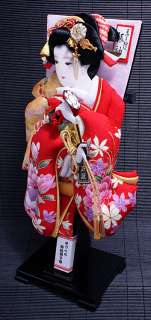 GEISHA Japanese Hagoita Paddle Kimono Furisode New  