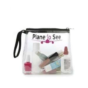 Trendy Cool Plane to See TSA Compliant Clear Travel Size Toiletries 