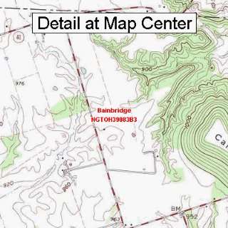   Map   Bainbridge, Ohio (Folded/Waterproof)