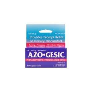  Major Azo Gesic 30ct *Compare to Azo Standard* Health 