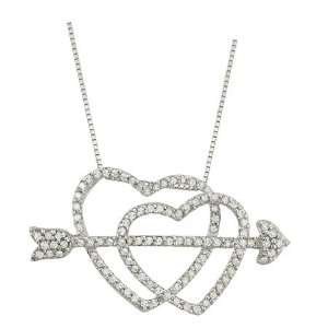   White Gold Diamond Necklace (0.42 ctw, GH, SI1) DivaDiamonds Jewelry