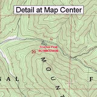   Map   Truchas Peak, New Mexico (Folded/Waterproof)