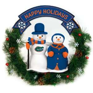  20 NCAA Florida Gators Happy Holidays Snowman Couple 