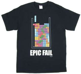 Epic Fail   Tetris T shirt  