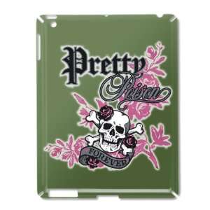  iPad 2 Case Green of Pretty Poison Forever Skull and 