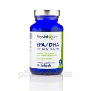  Physiologics EPA180mg / DHA 120mg with CoQ 10 60 SoftGels 