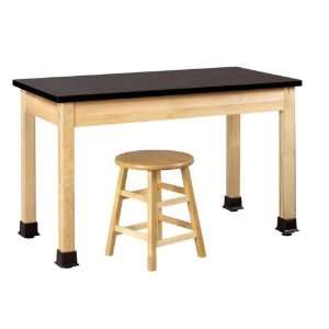 Diversified Woodcrafts P7142M30N UV Finish Solid Maple Wood Table with 