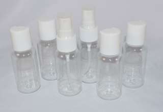   Plastic Travel Bottles Carry On Containers TSA 061541047916  