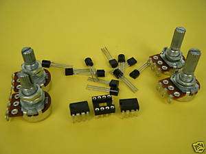 JRC4558D TL072 50K 100K Kit FOR IBANEZ TS7/TS9 TS 808,T  