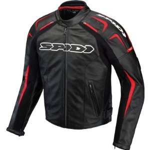  Track Leather Jacket Black/Red Euro 48/US 38   P120 021 48 Automotive