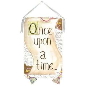  Once Upon a Time  Scroll Canvas Wall Hanging by Shelly 