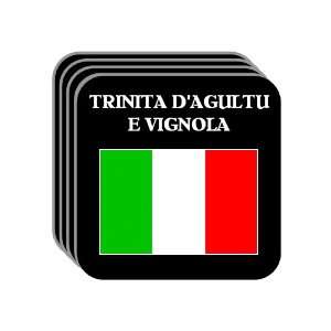 Italy   TRINITA DAGULTU E VIGNOLA Set of 4 Mini Mousepad Coasters