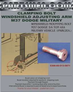 TRUCK PARTS, TOOLS, EQUIPMENT AND MILITARY SURPLUS