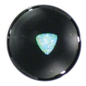 Opal Trillian Double Flare Handmade Glass Plugs   1/2 (12mm)   Sold 