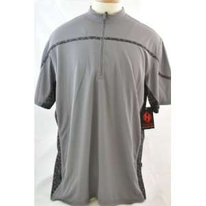  Hoss Rustler Jersey 10 Zipper Grey