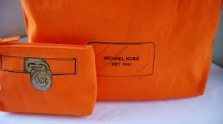 106 Michael Kors Hamilton Trompe Loeil Large Tote + Cosmetic Case 