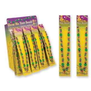  New   Mardi Gras Light Up Necklace Case Pack 36 by DDI 