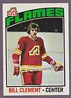 1976 77 Topps Hockey Bill Clement #82 Atlanta Flames NM