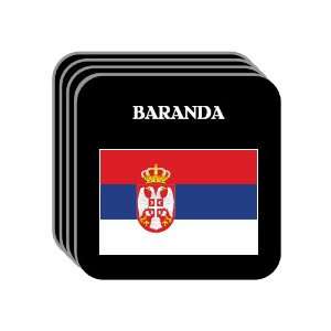  Serbia   BARANDA Set of 4 Mini Mousepad Coasters 
