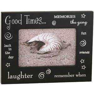  Wood Expressions Good Times etched keepsake   4x6 