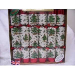  Spode Christmas Tree Traditional English Party Crackers 
