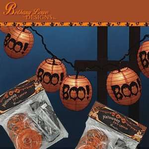 Bethany Lowe Halloween RL5742 Boo Paper Lanterns