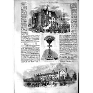  1853 Blue Coat School Nottingham Tonbridge Welldon