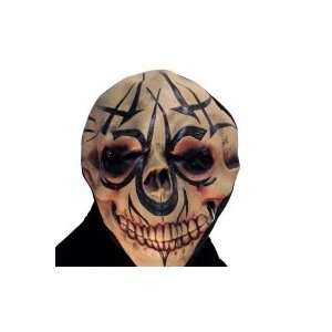  Hooded Tattoo Skull Mask w/LED Eyes [Toy] 