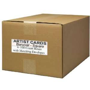  Baronial 220gsm 4   100 Count Boxes/Carton with matching envelopes 