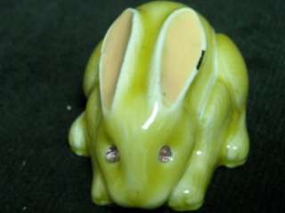 MONET Bunny, Enamel on Silvertone Metal Treasure Box  