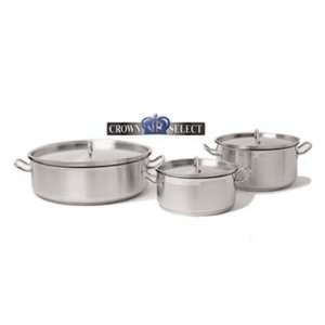  Crown Select Stainless Steel 25 Qt. Induction Brazier With 