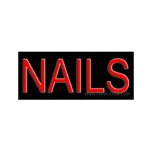  Nails Neon Sign 10 x 24