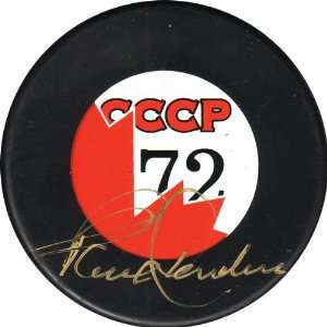    Team Canada vs. USSR Summit Series Logo Puck