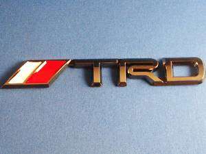 TRD Black Chrome Emblem xB tC Supra Tundra Tacoma MR2  