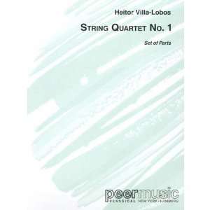  Villa Lobos, Heitor   String Quartet No 1 (1915), Parts 