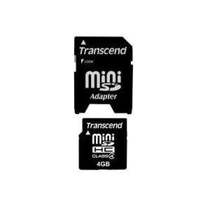 TRANSCEND 4GB miniSDHC Electronics