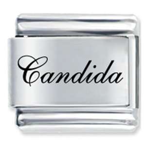    Edwardian Script Font Name Candida Italian Charm Pugster Jewelry