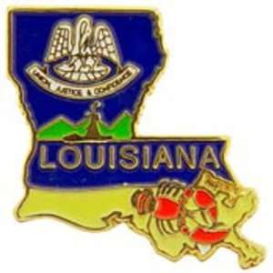  Louisiana Map Pin 1 Arts, Crafts & Sewing