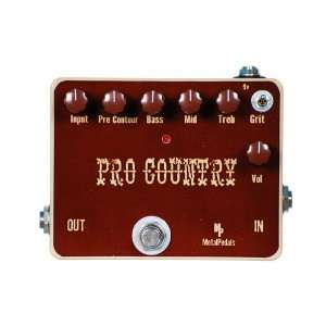  Metal Pedals Pro Country Overdrive Pedal Musical 