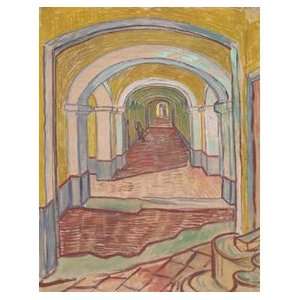   van Gogh A Corridor in the Asylum 1889 