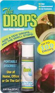 The Drops can be used at home, office, RVs, boats, hospitals 