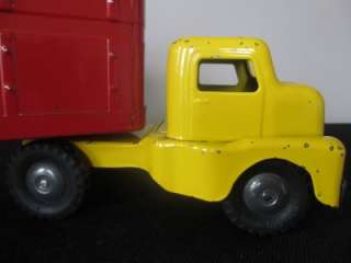 Vintage Structo Semi Transporter Toy Truck  