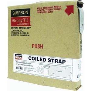  Simpson Strong Tie CS16 R 16 gauge Coiled Strap 1 1/4 x 