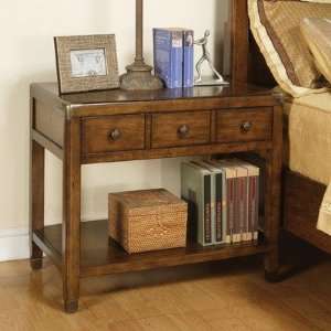  Storehouse Nightstand in Spiced Pecan