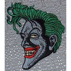  Batman TV Series JOKER Embroidered Grinning Face Patch 
