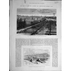   1880 Dynamite Plot Railway Bushey Watford Fish Plates