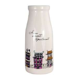  Ceramic Milk Bottle   Home Sweet Apartment