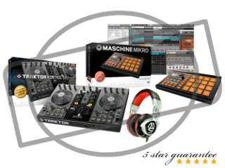 Native Instruments Maschine Mikro + TRAKTOR KONTROL S2 DJ System 